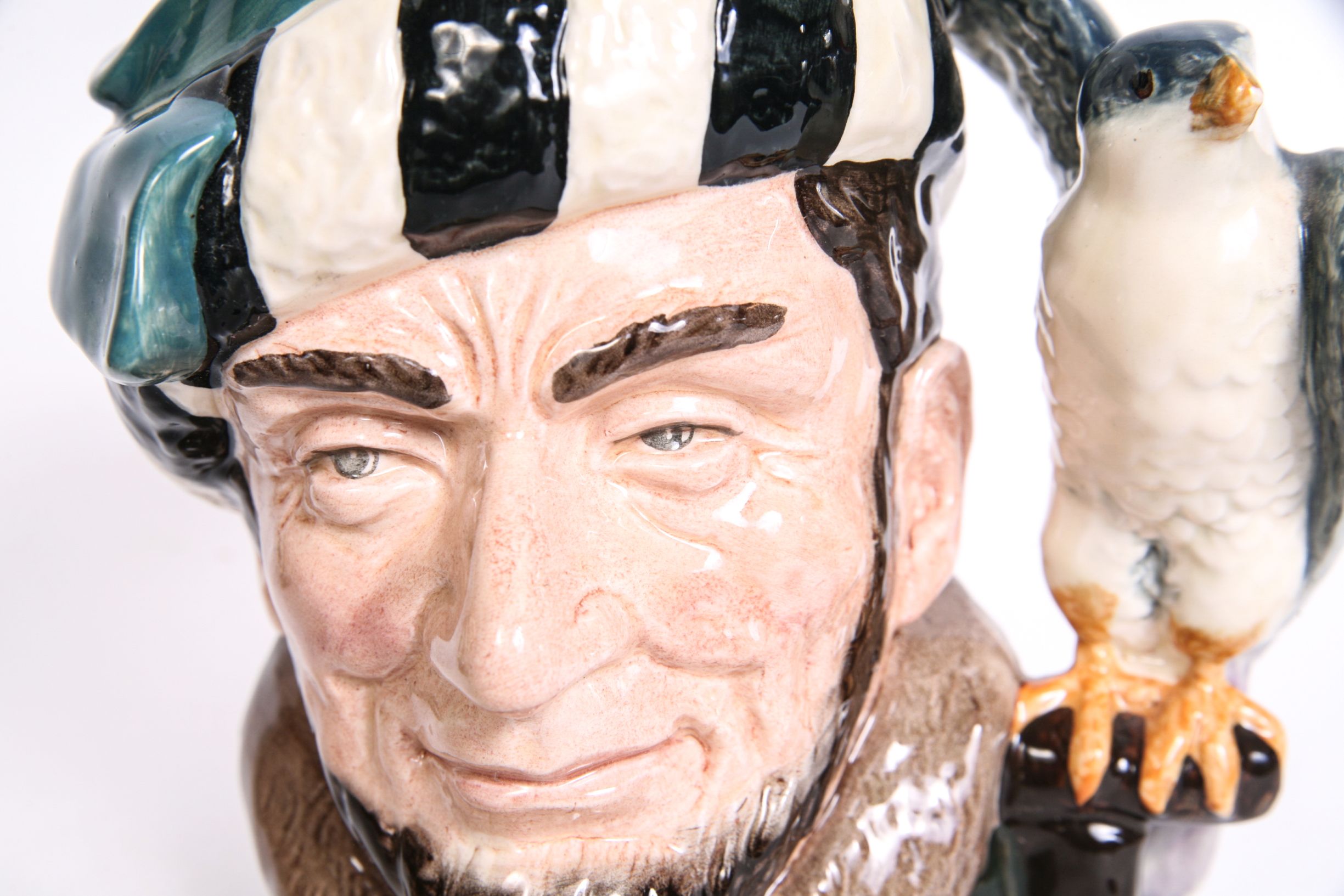 Royal Doulton "Falconer" D.6533 Toby Jug and D.6540 Mug