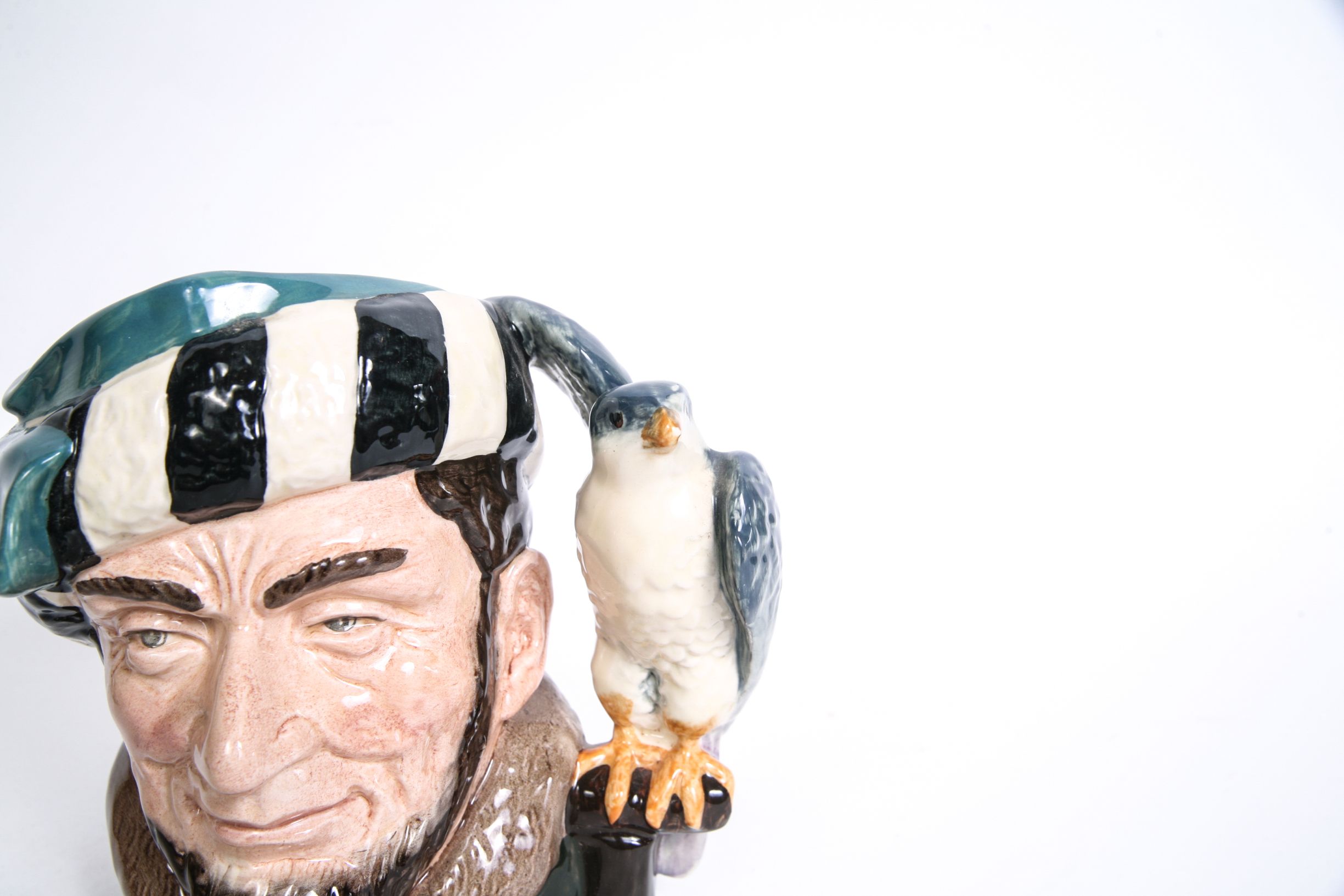Royal Doulton "Falconer" D.6533 Toby Jug and D.6540 Mug