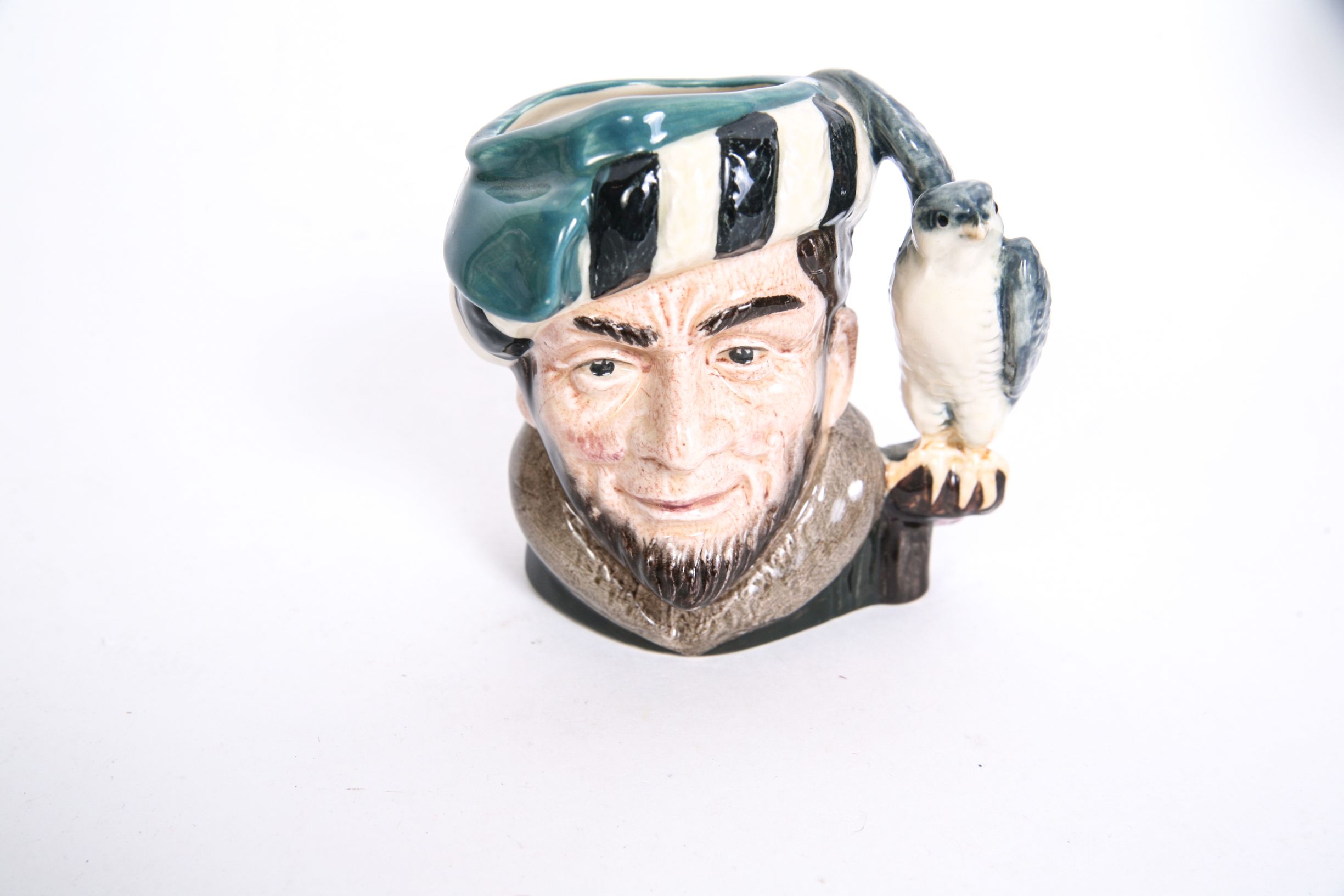 Royal Doulton "Falconer" D.6533 Toby Jug and D.6540 Mug