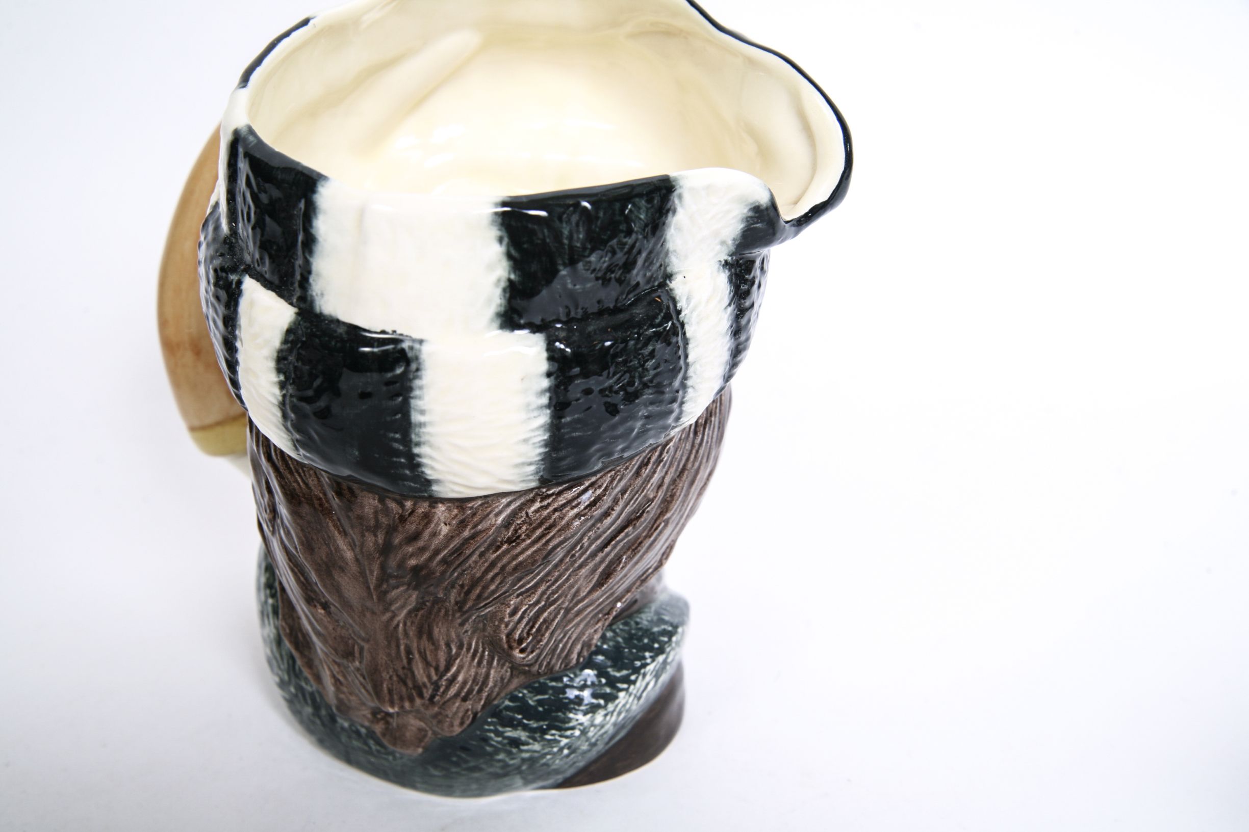 Royal Doulton "The Trapper" D.6609 Toby Jug and D.6612 Mug