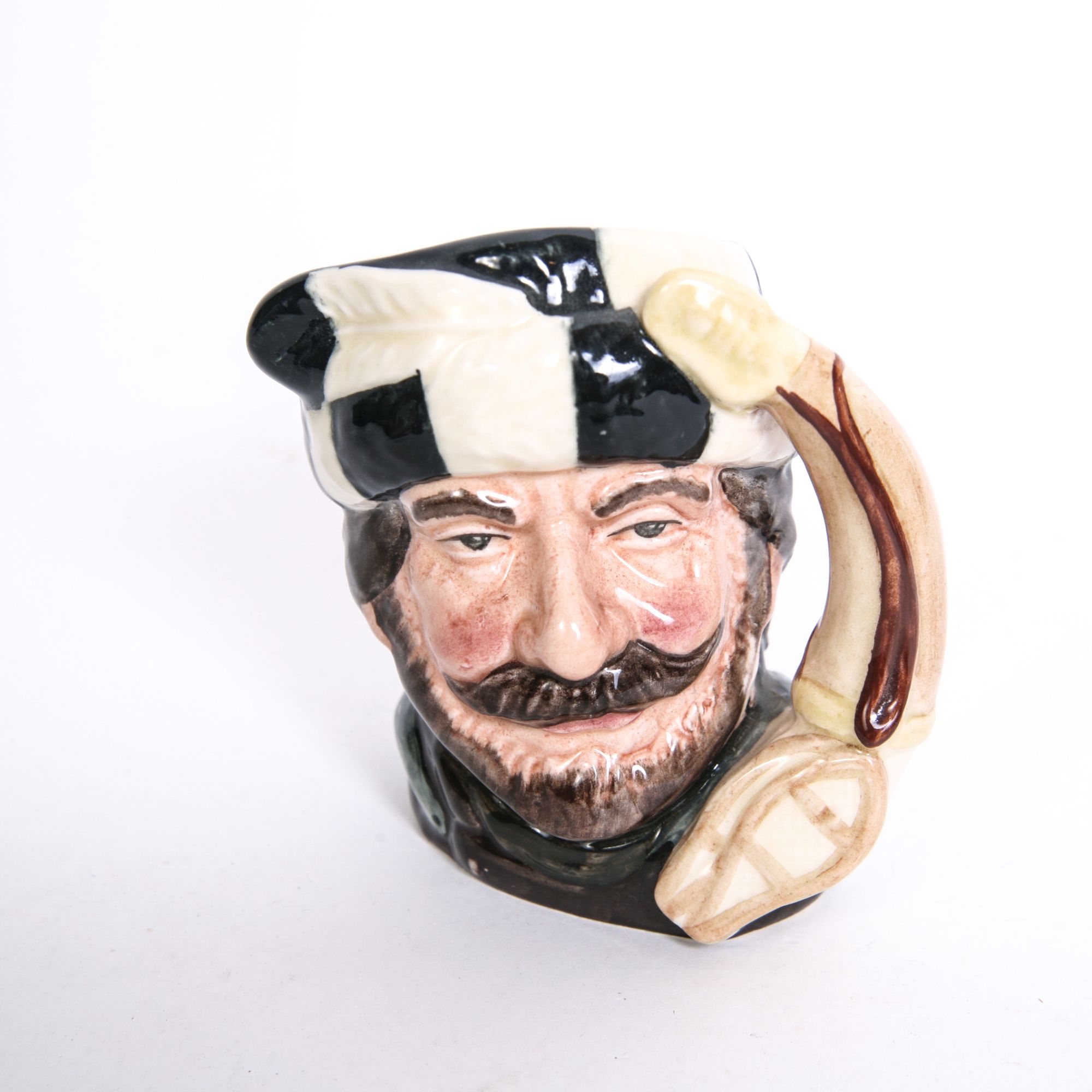 Royal Doulton "The Trapper" D.6609 Toby Jug and D.6612 Mug