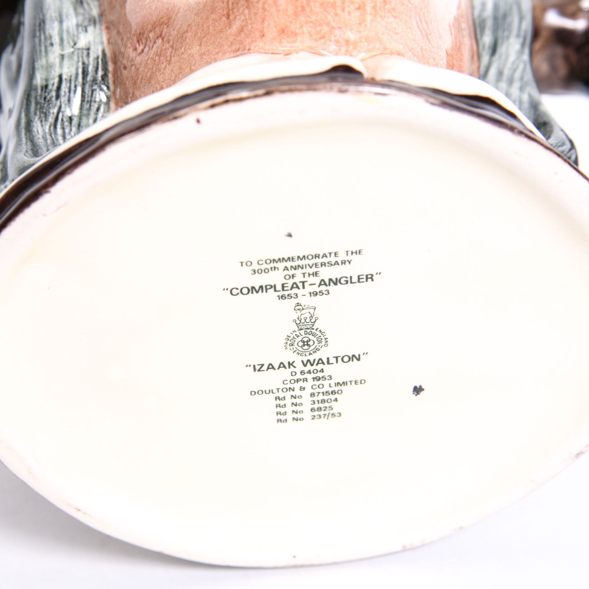 Royal Doulton "Izaak Walton" D.6404 Toby Jug