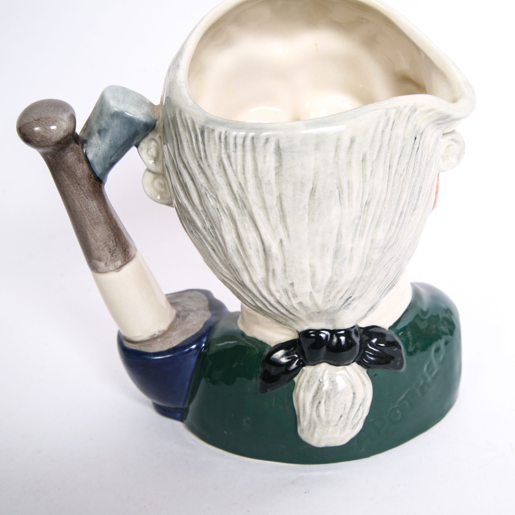 Royal Doulton "Apothecary" Toby Jug and Mug and "Lawyer" Mug