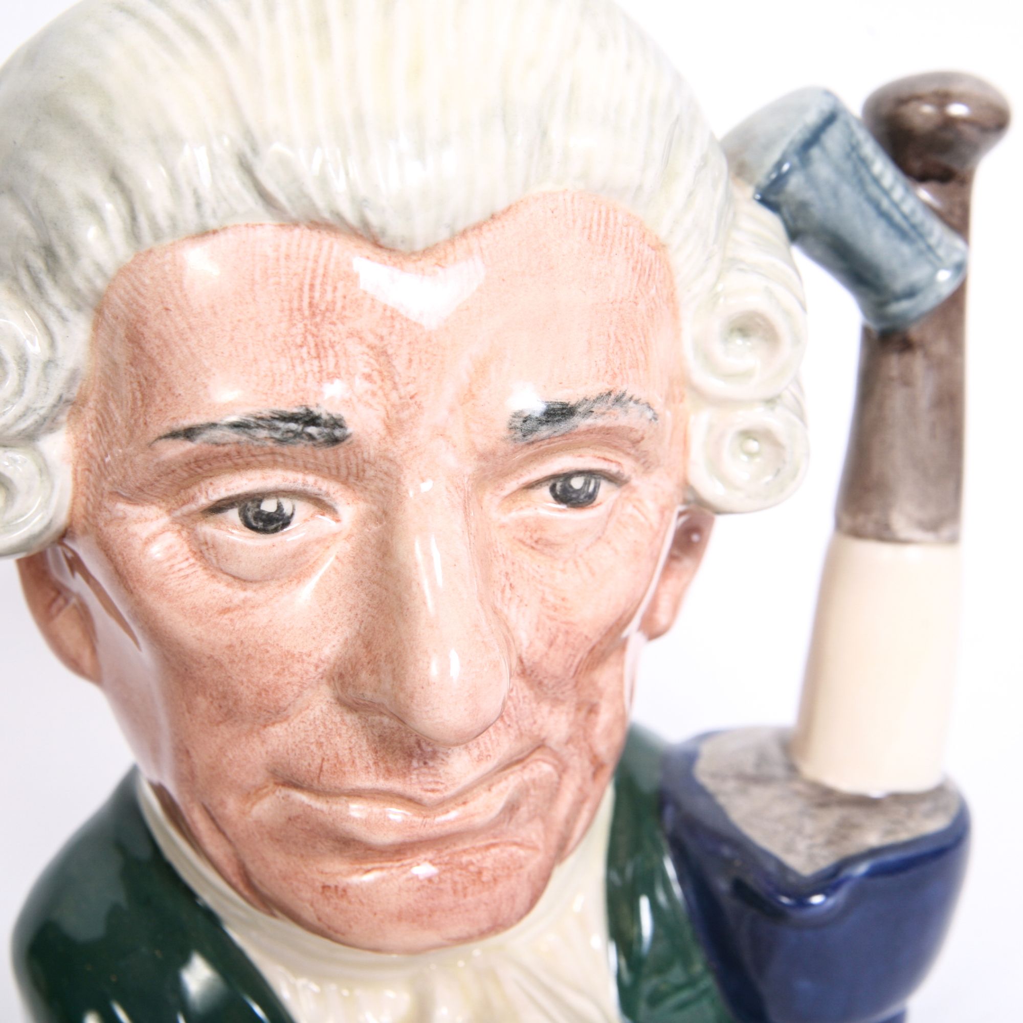 Royal Doulton "Apothecary" Toby Jug and Mug and "Lawyer" Mug