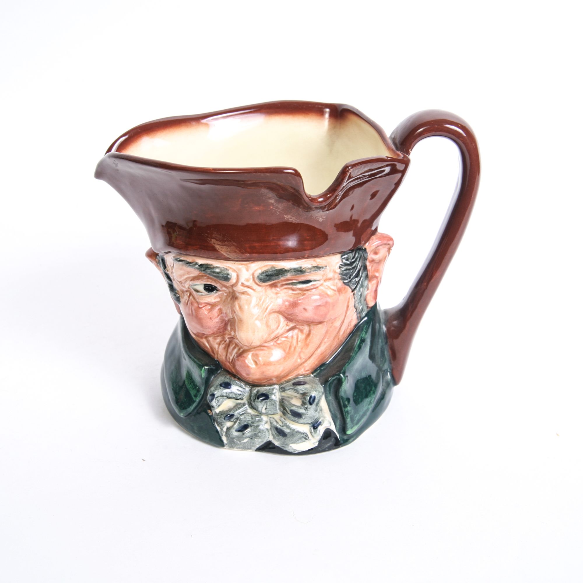 Royal Doulton "Old Charley" Toby Jug and D.5527 Mug