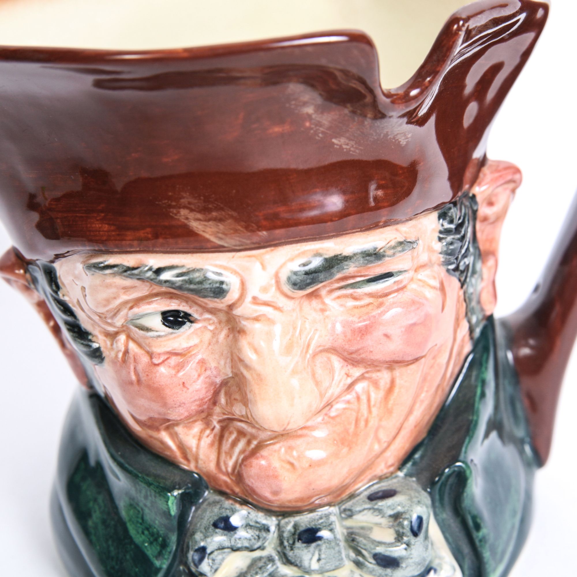 Royal Doulton "Old Charley" Toby Jug and D.5527 Mug