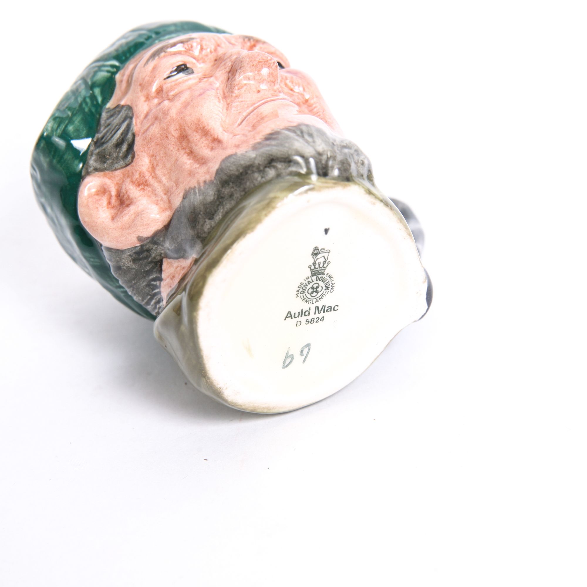 Royal Doulton "Auld Mac" Toby Jug and D.5824 Mug