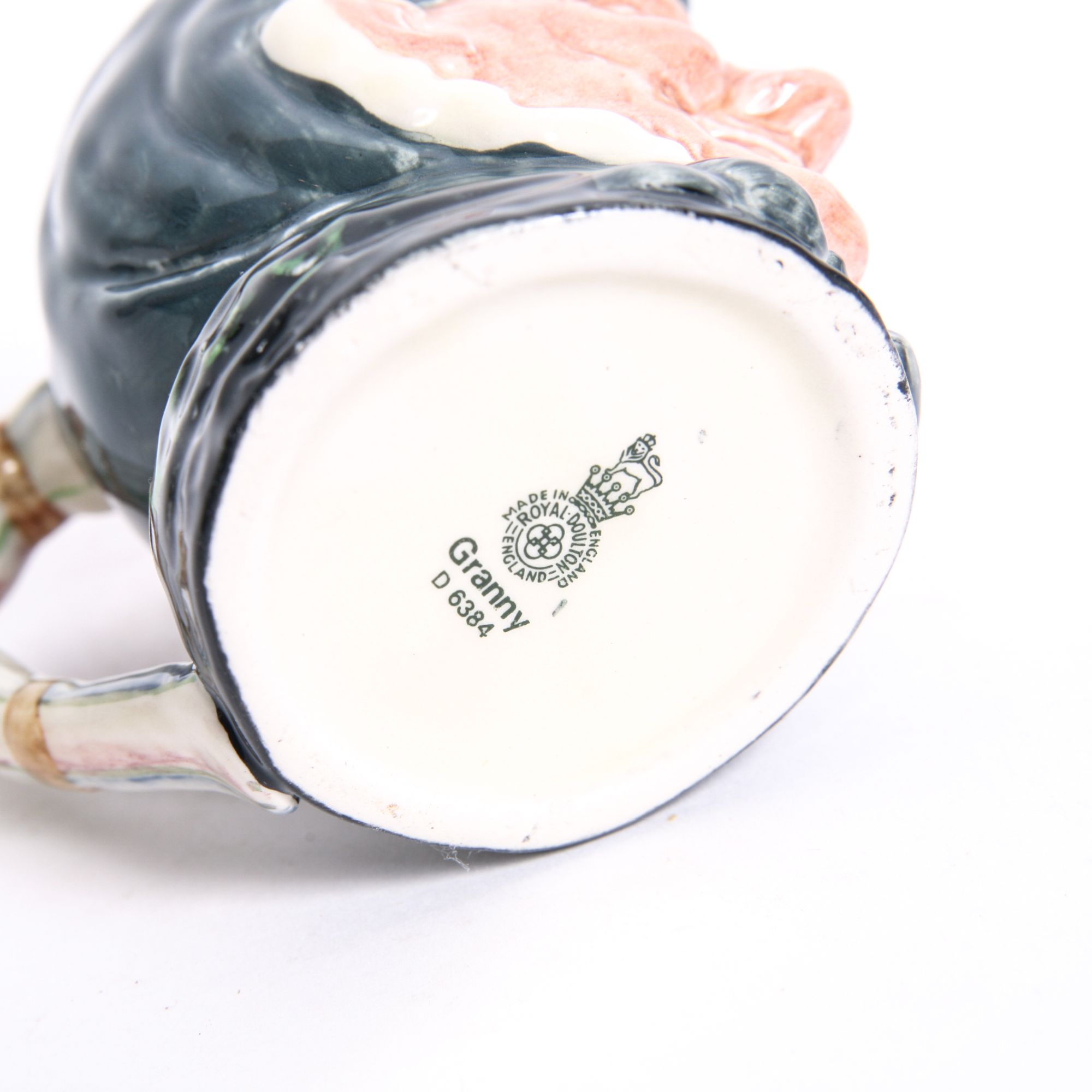 Royal Doulton "Granny" B.5521 Toby Jug and D.6384 Mug