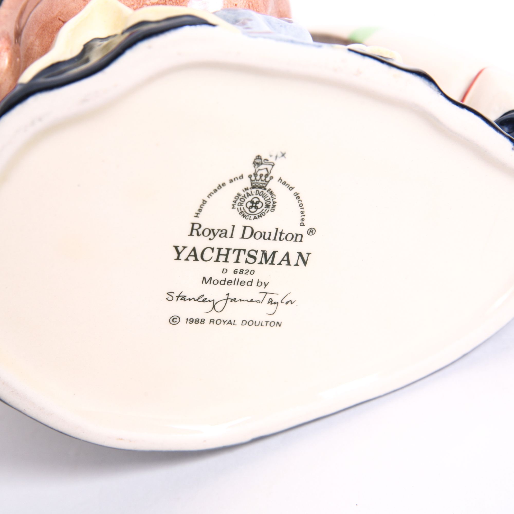 Royal Doulton "Yachtsman" D.6626 and D.6820 Toby Jugs