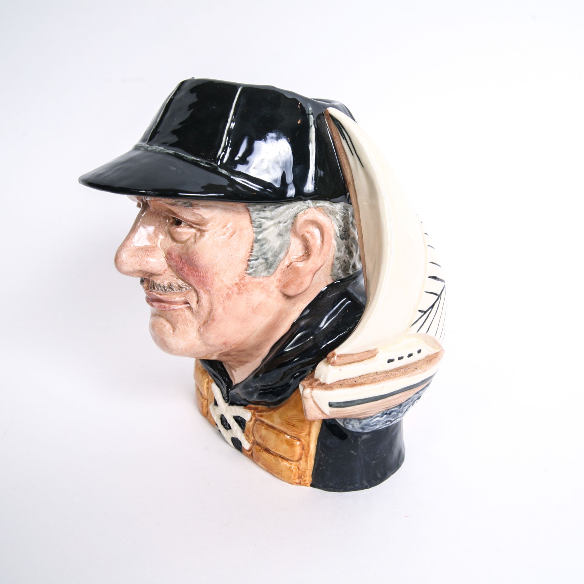 Royal Doulton "Yachtsman" D.6626 and D.6820 Toby Jugs