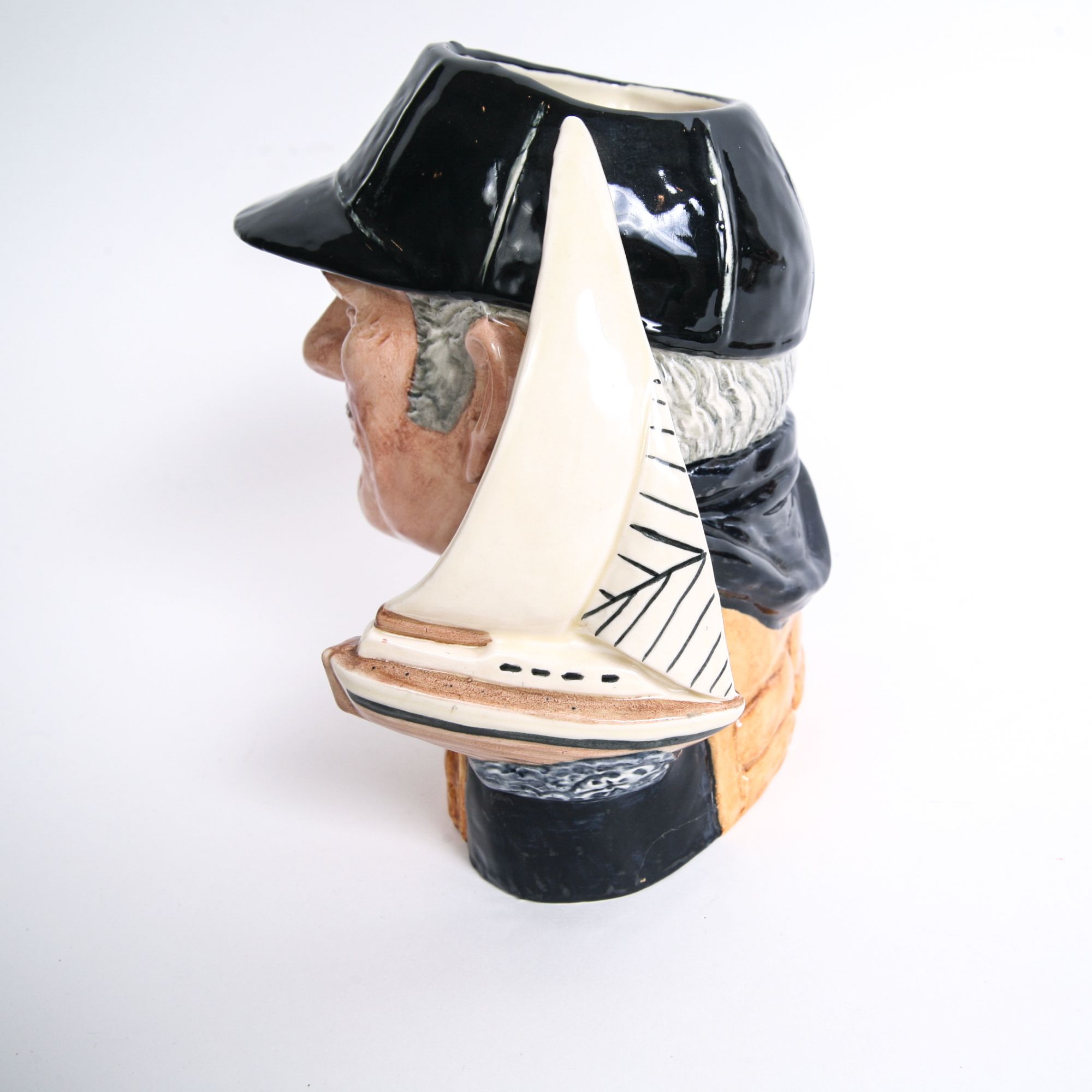 Royal Doulton "Yachtsman" D.6626 and D.6820 Toby Jugs