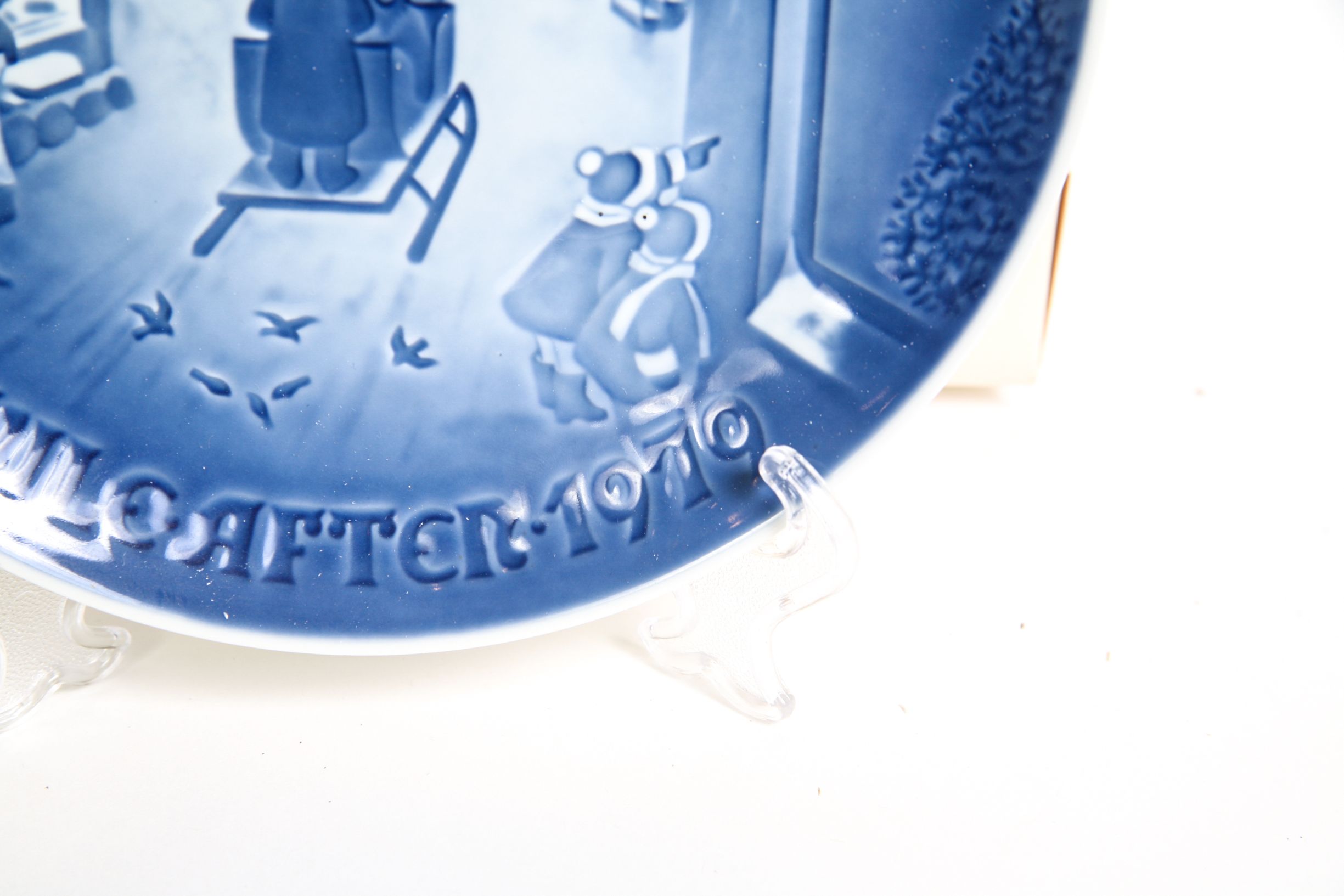 Eleven 1970-1979 Bing & Grondahl Porcelain Christmas Plates