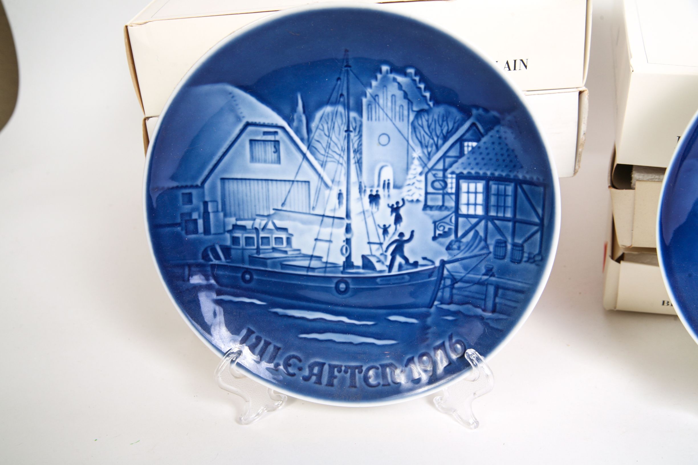 Eleven 1970-1979 Bing & Grondahl Porcelain Christmas Plates