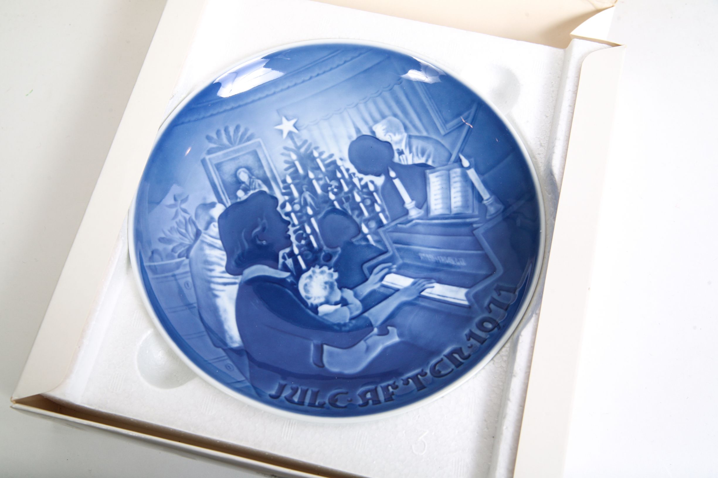 Eleven 1970-1979 Bing & Grondahl Porcelain Christmas Plates