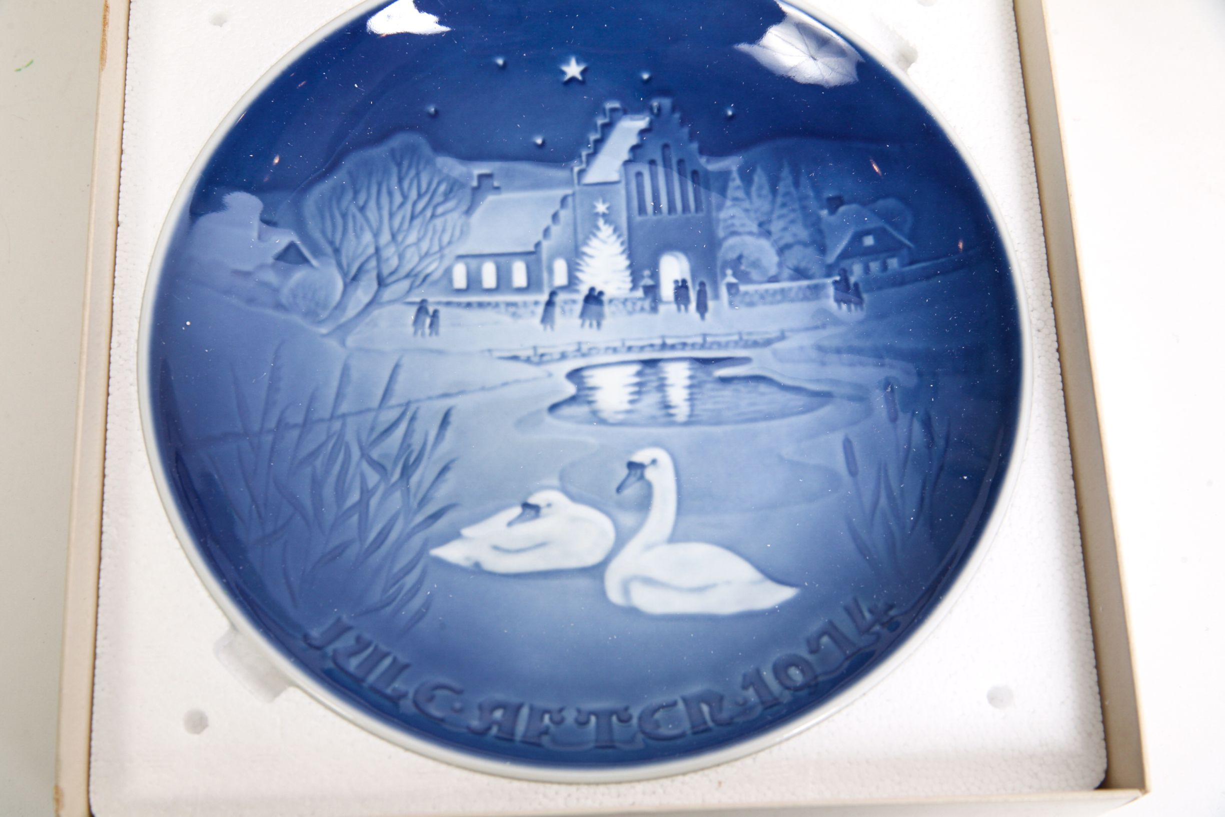 Eleven 1970-1979 Bing & Grondahl Porcelain Christmas Plates