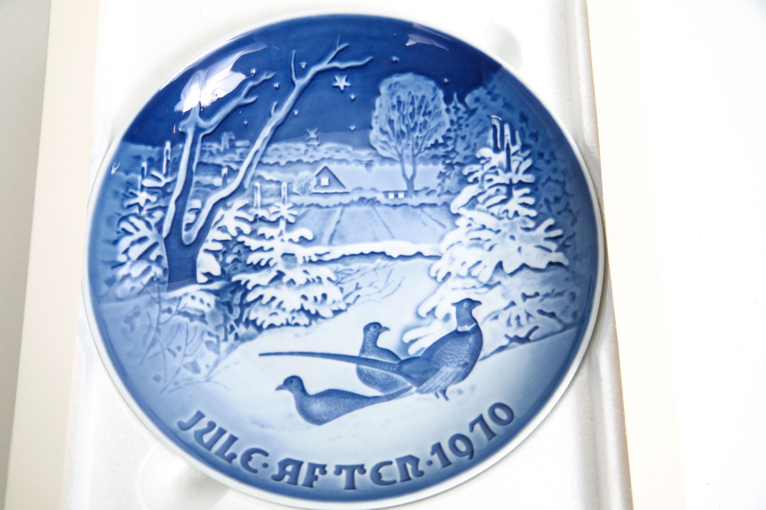 Eleven 1970-1979 Bing & Grondahl Porcelain Christmas Plates