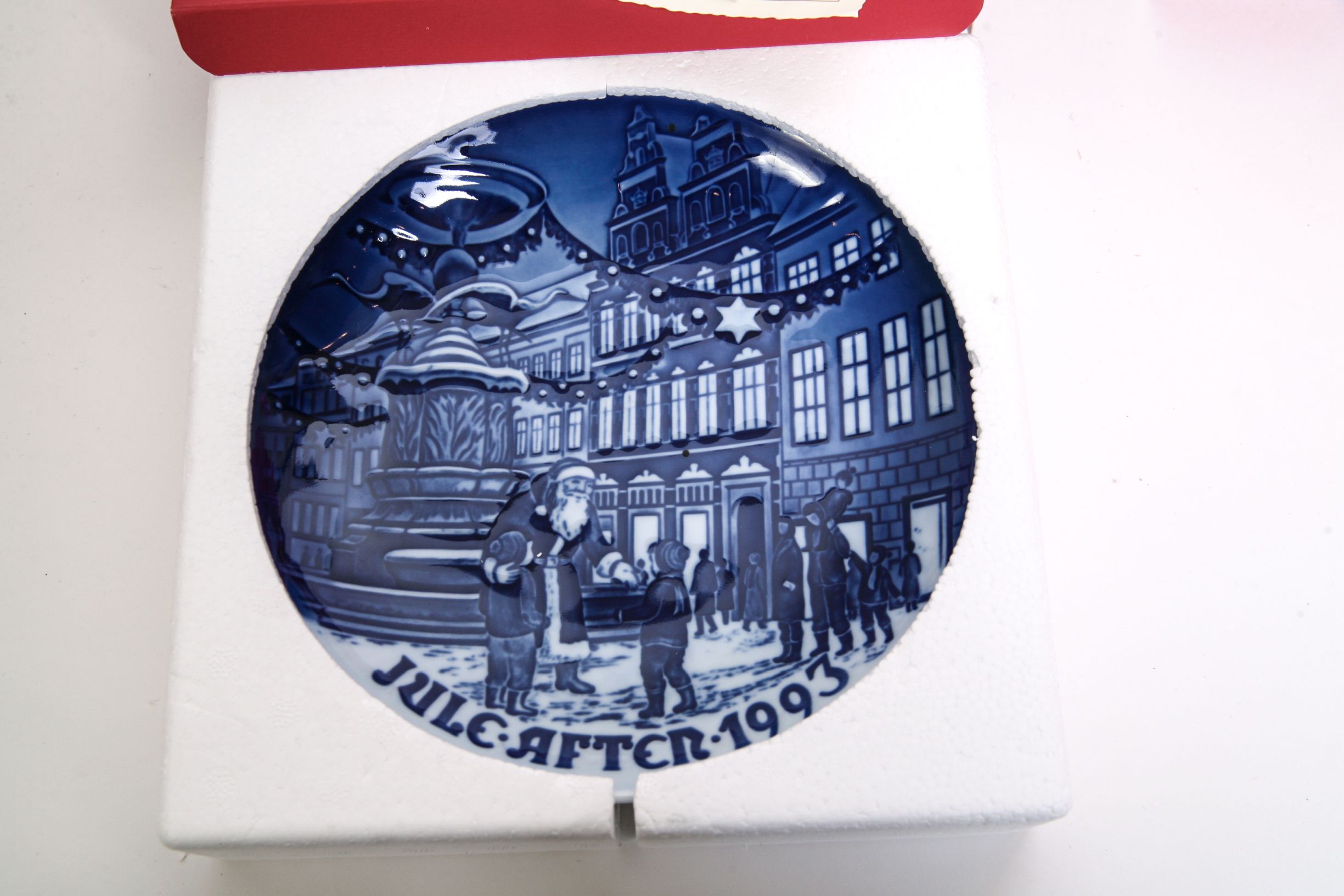 Eleven 1989-1999 Bing & Grondahl Porcelain Christmas Plates