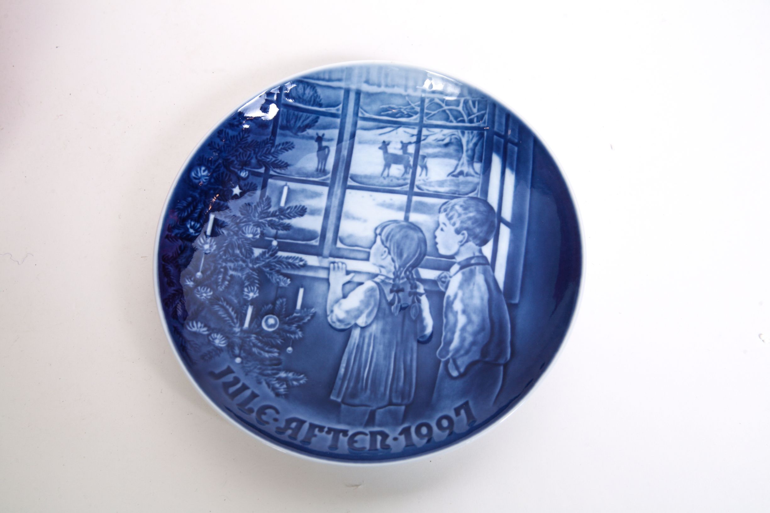 Eleven 1989-1999 Bing & Grondahl Porcelain Christmas Plates