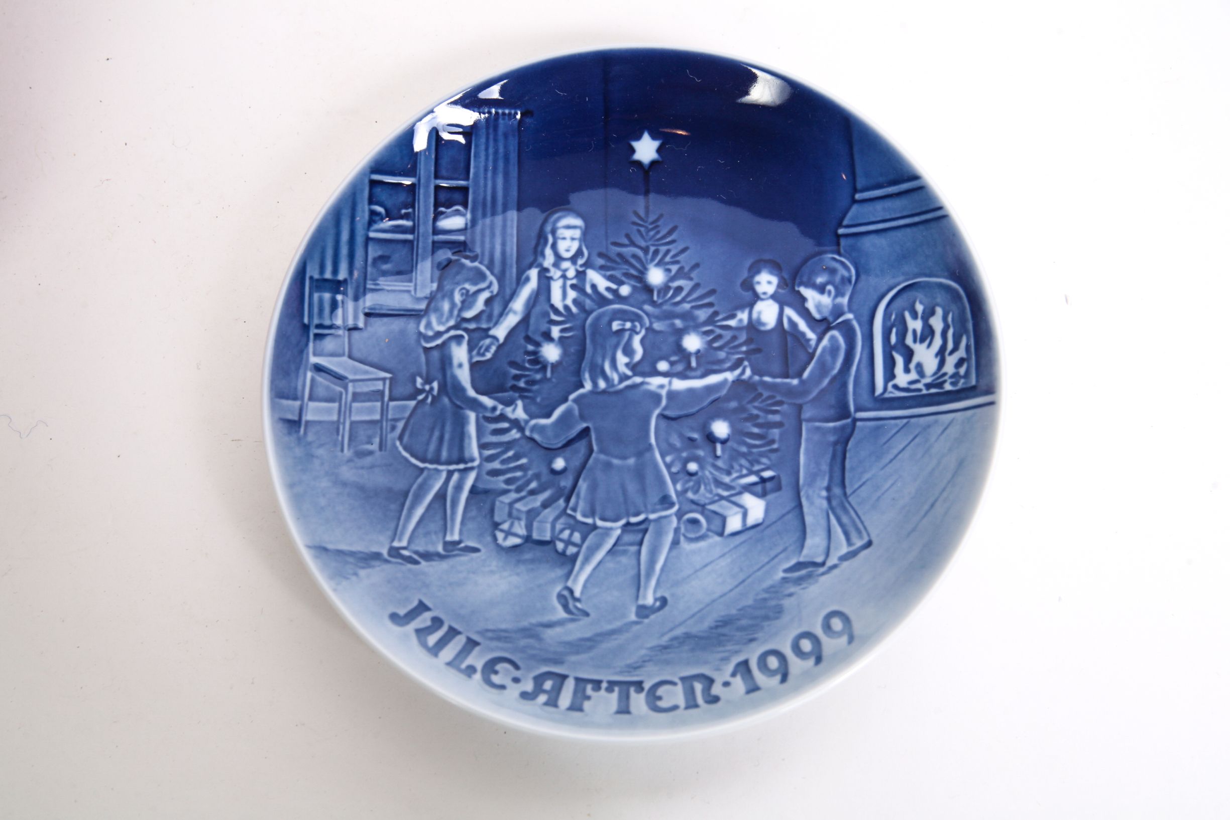 Eleven 1989-1999 Bing & Grondahl Porcelain Christmas Plates