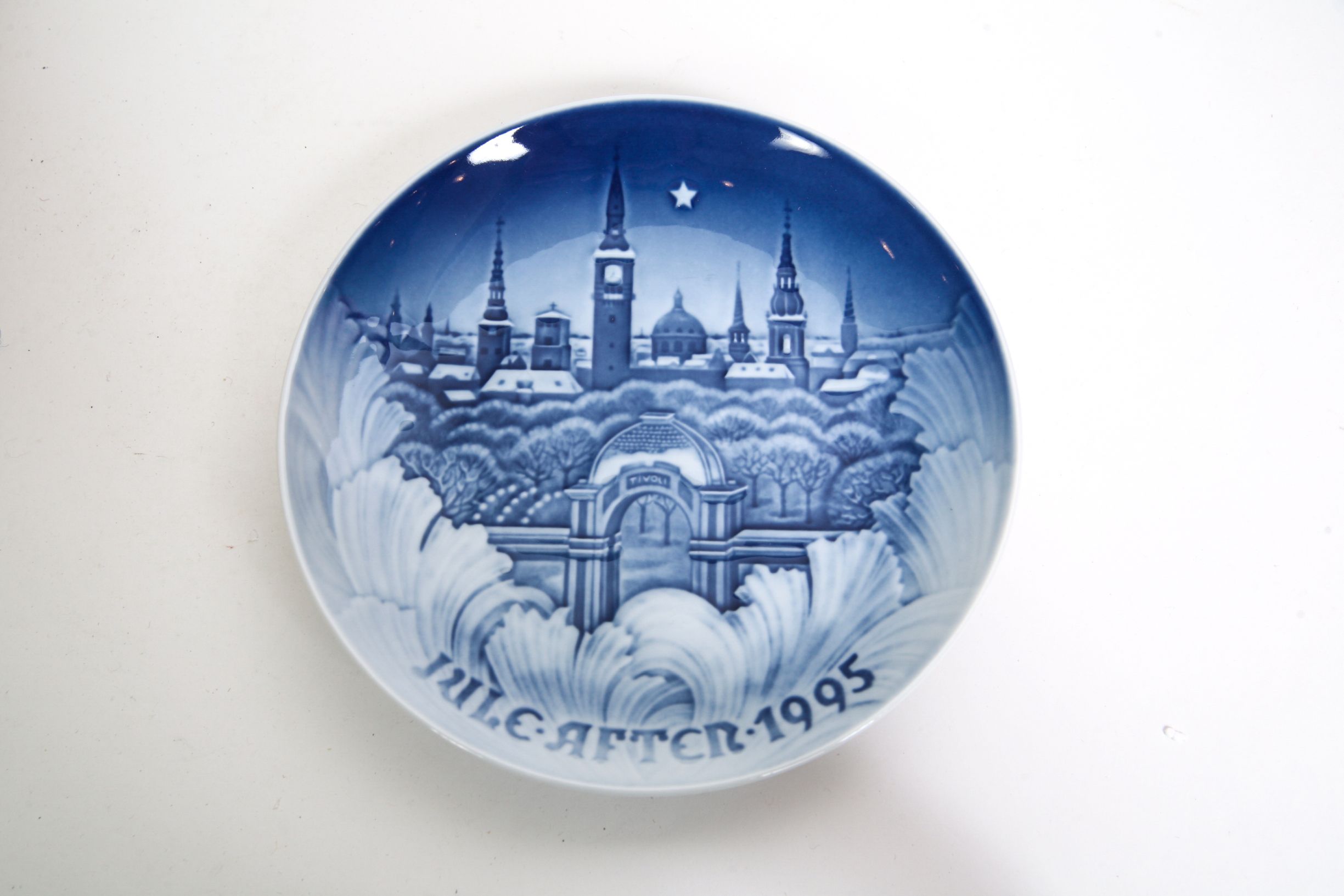 Eleven 1989-1999 Bing & Grondahl Porcelain Christmas Plates