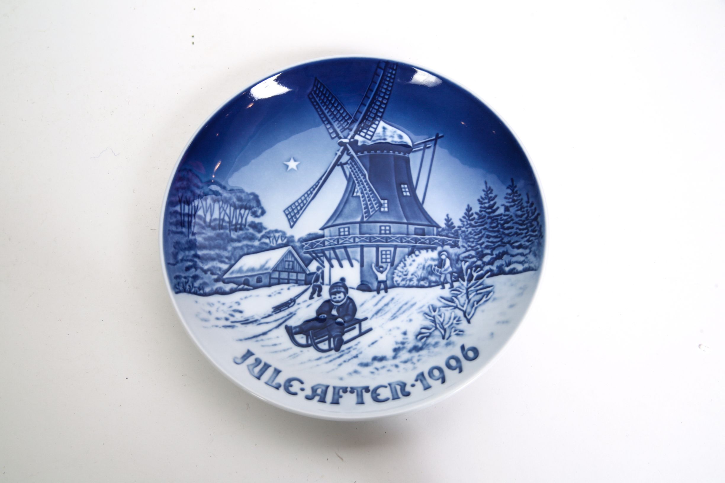 Eleven 1989-1999 Bing & Grondahl Porcelain Christmas Plates