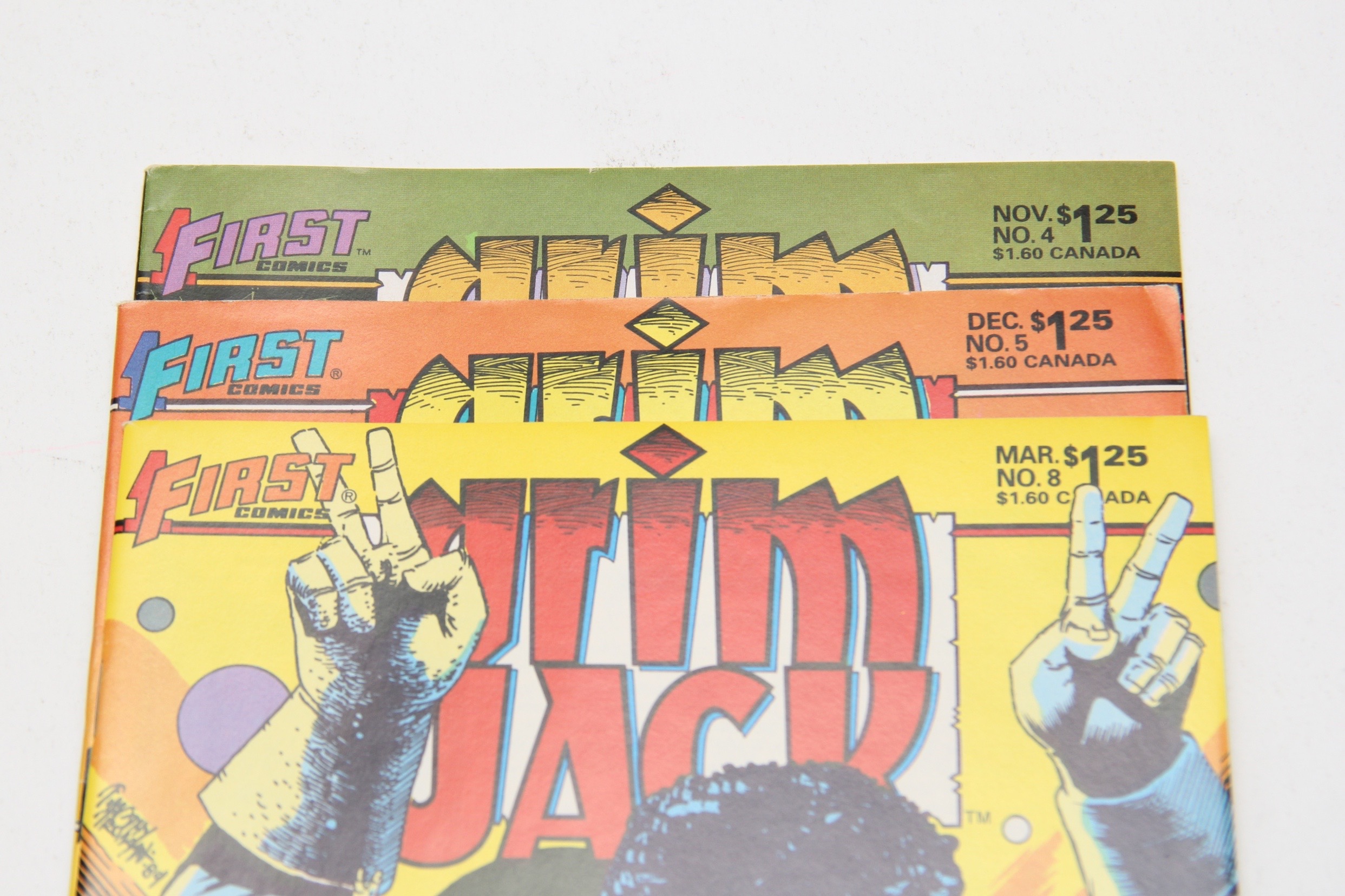 First Comics "Grimjack" and DC "Omega Men" Comic Books