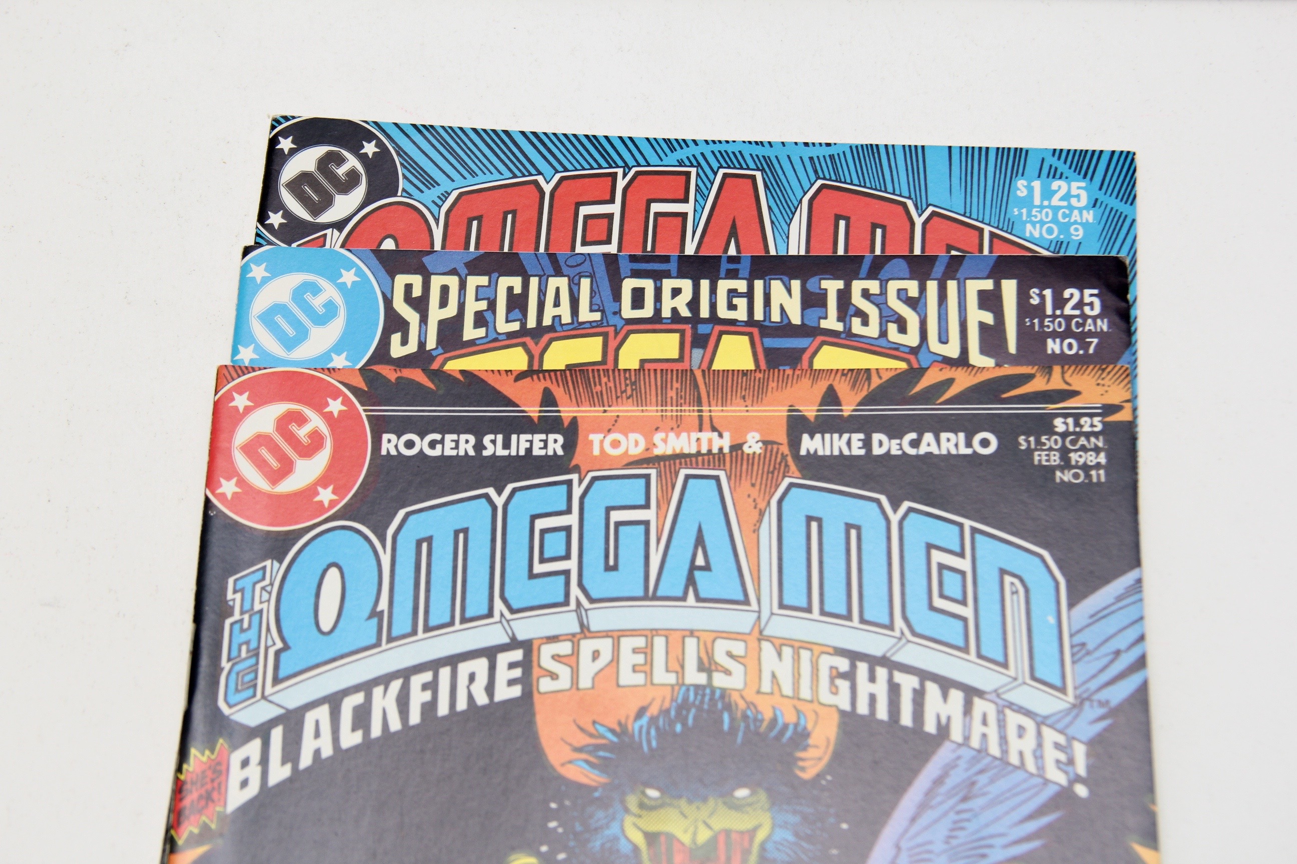 First Comics "Grimjack" and DC "Omega Men" Comic Books