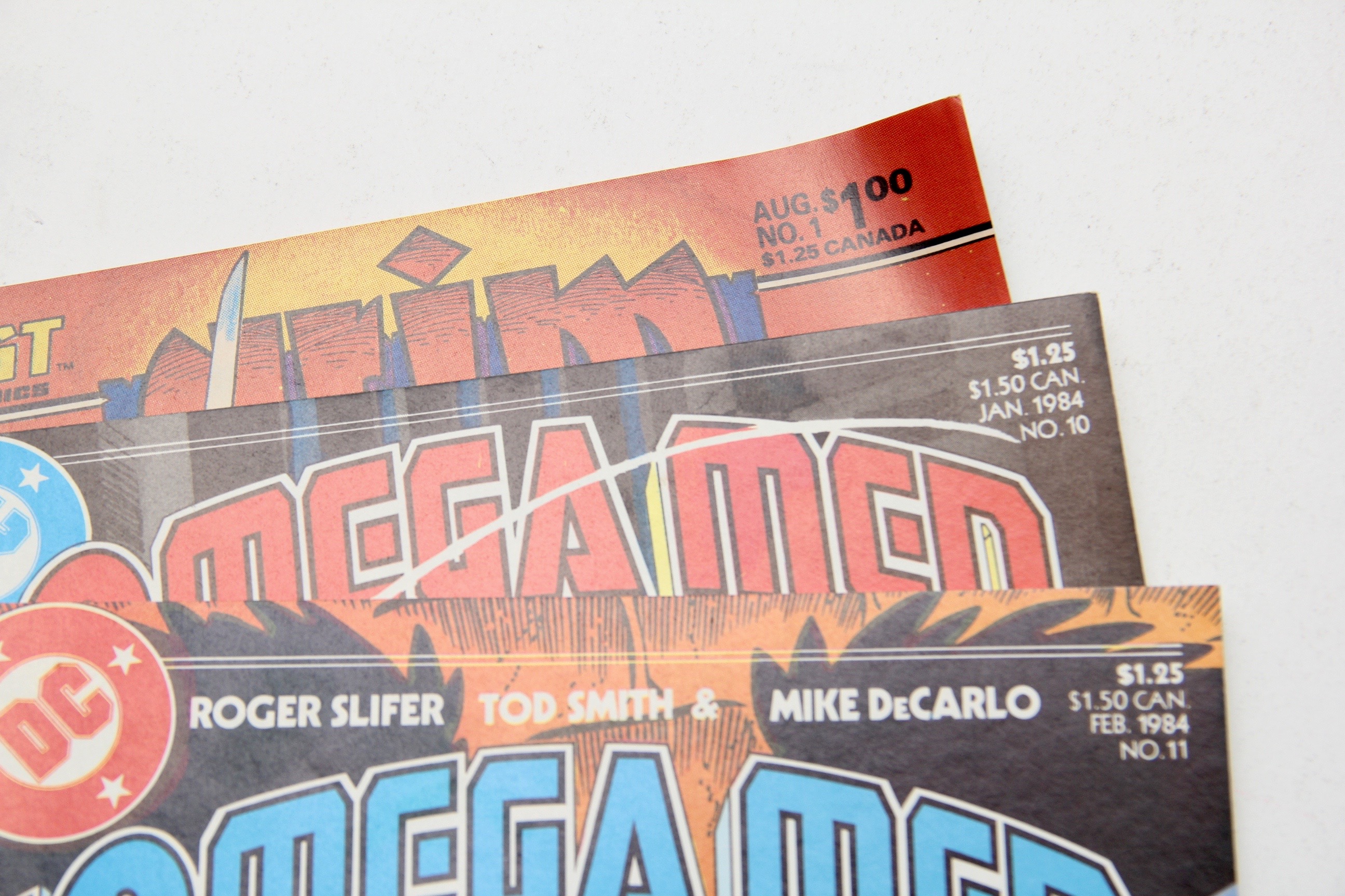 First Comics "Grimjack" and DC "Omega Men" Comic Books