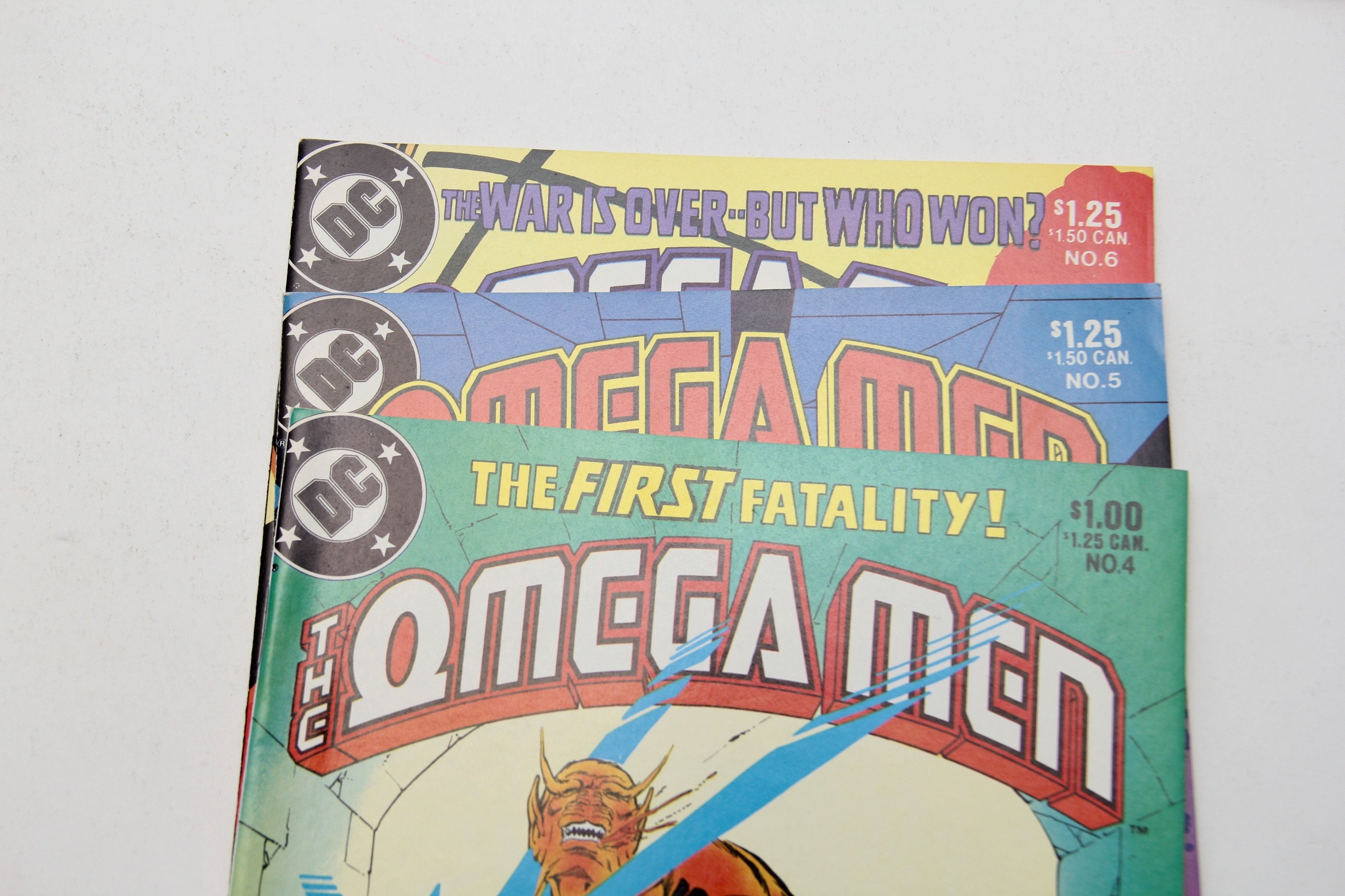 First Comics "Grimjack" and DC "Omega Men" Comic Books