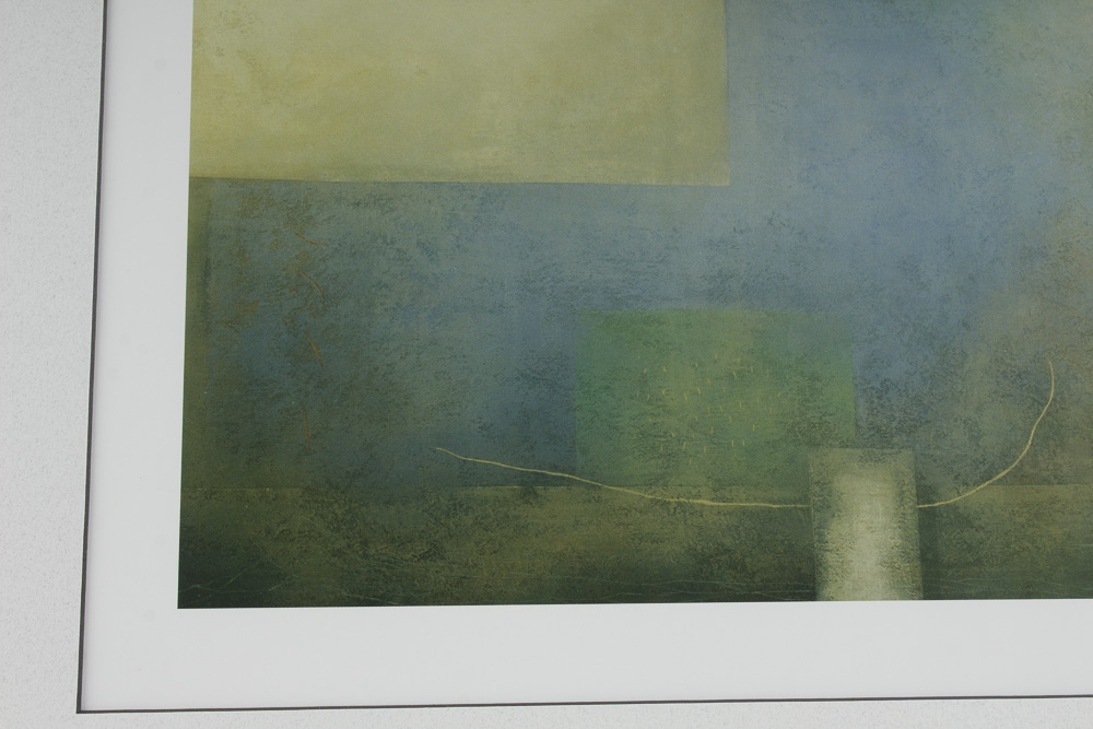 Pair of  Framed Modern Off Set Lithographs