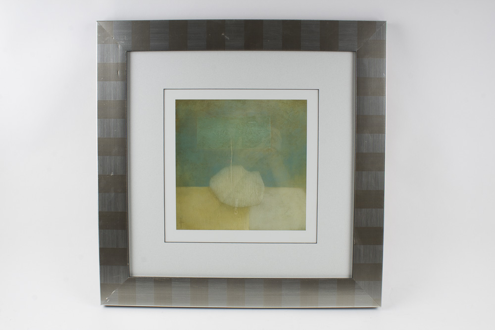 Pair of  Framed Modern Off Set Lithographs