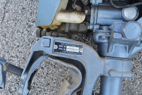 1976 Evinrude 2 Horsepower Outboard Motor
