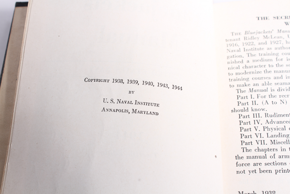 Vintage Naval and Boy Scout Collection