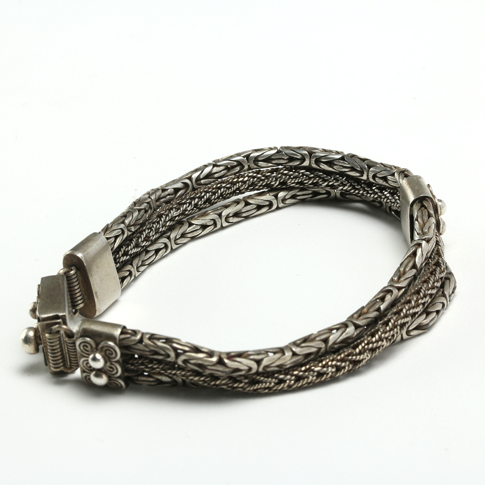 Stamped Sterling Bracelets