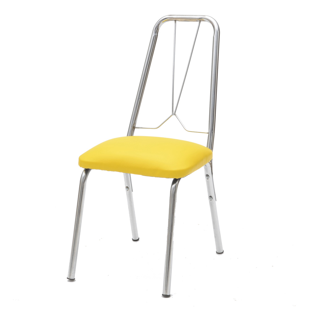 Mid Century Modern Child's Chrome Chair