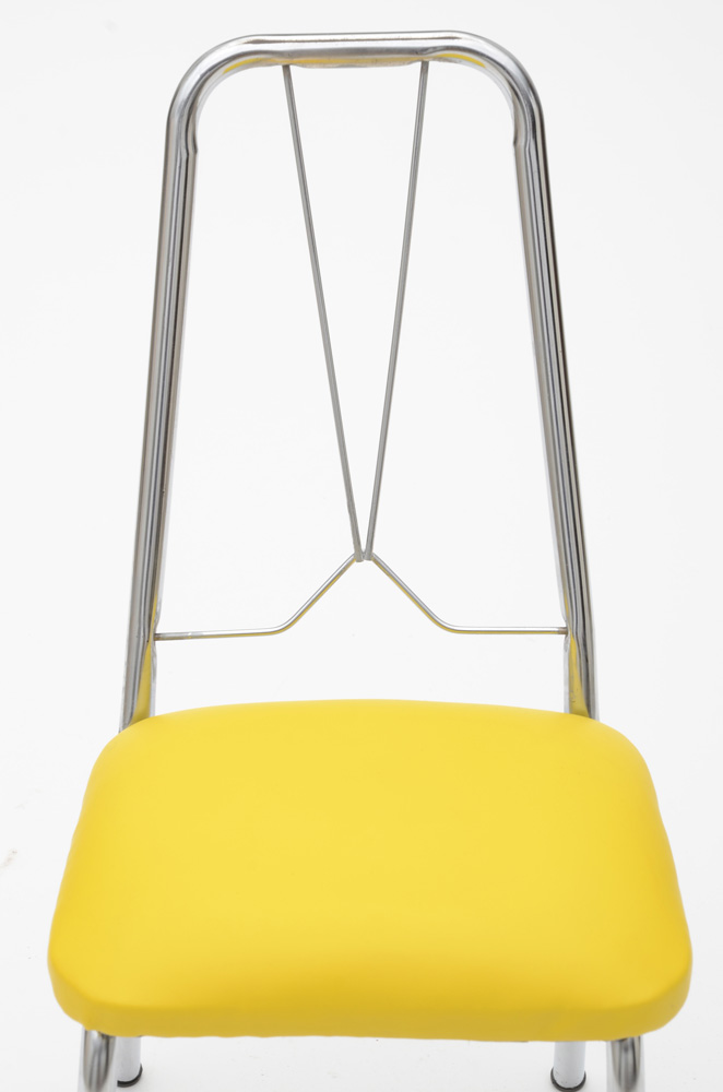 Mid Century Modern Child's Chrome Chair