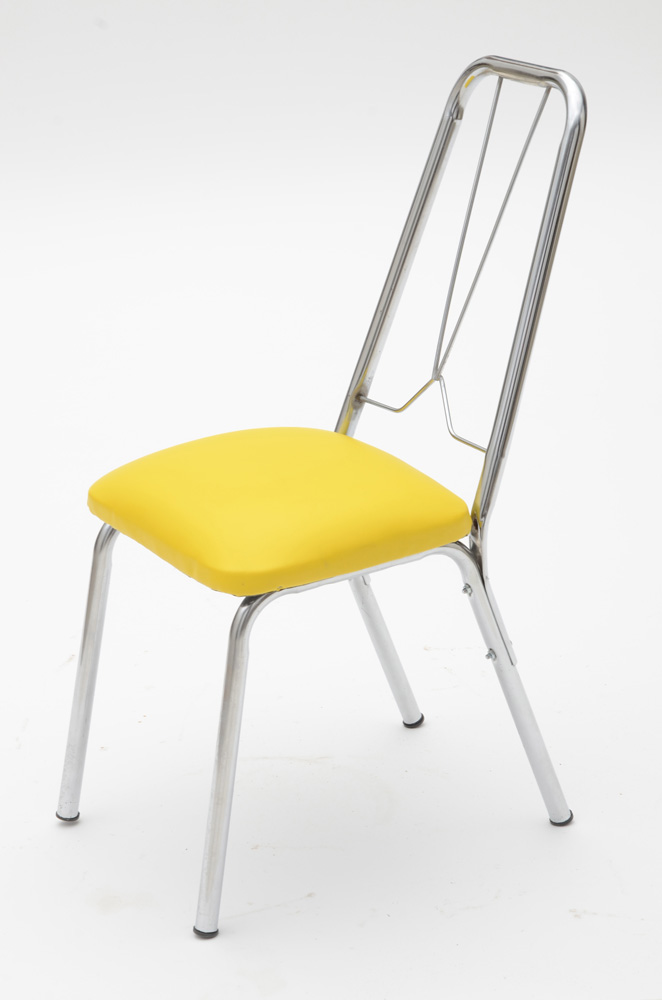 Mid Century Modern Child's Chrome Chair