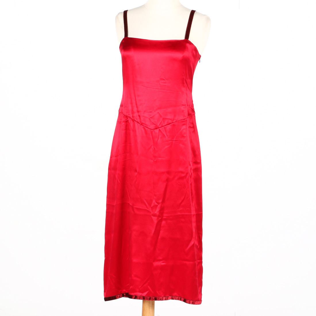 Prada Red Silkblend Dress