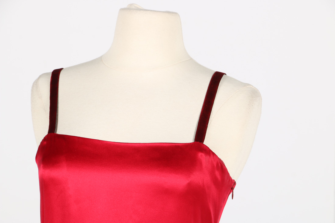 Prada Red Silkblend Dress