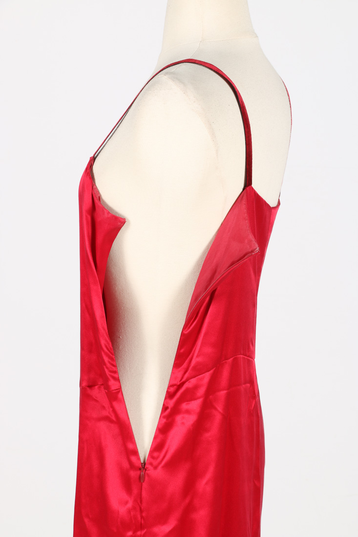 Prada Red Silkblend Dress