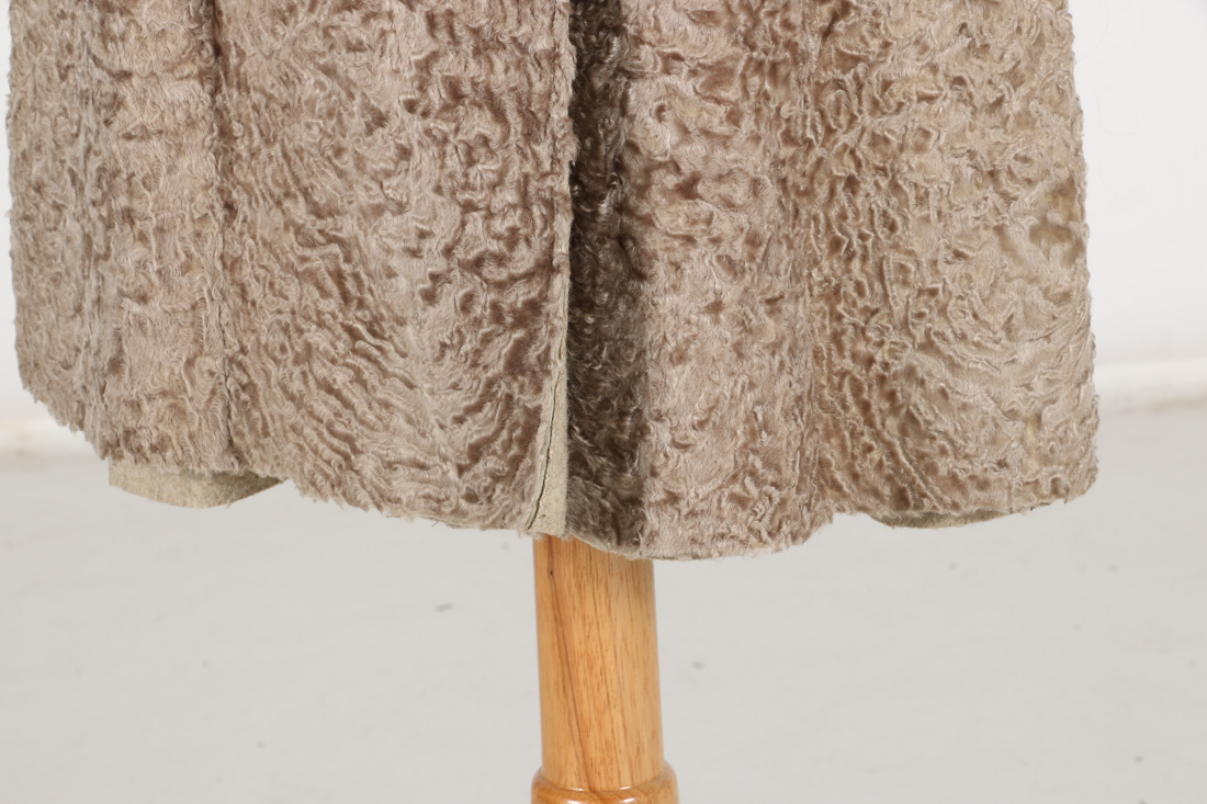 Alberta Ferretti Persian Lamb and Wool Reversible Coat