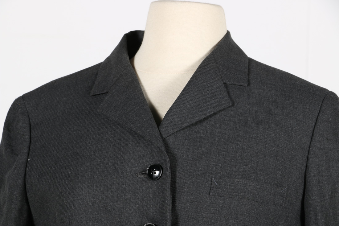 Yohji Yamamoto Women's Charcoal Jacket