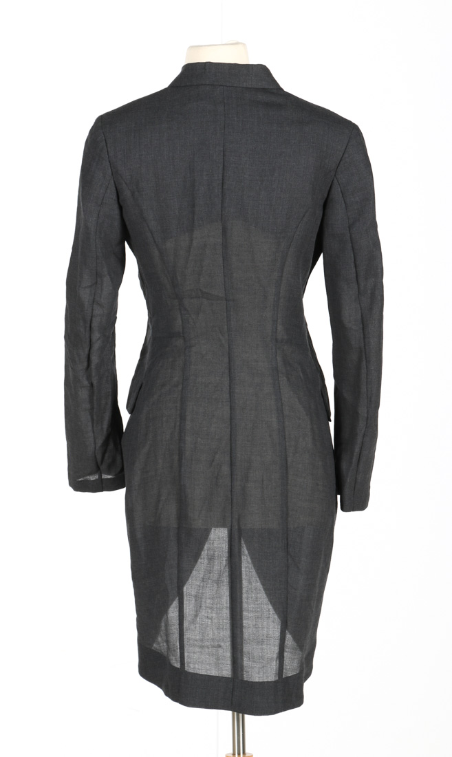 Yohji Yamamoto Women's Charcoal Jacket