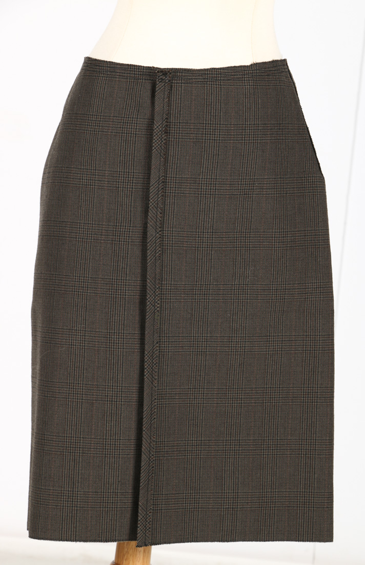 Plaid Prada Skirt