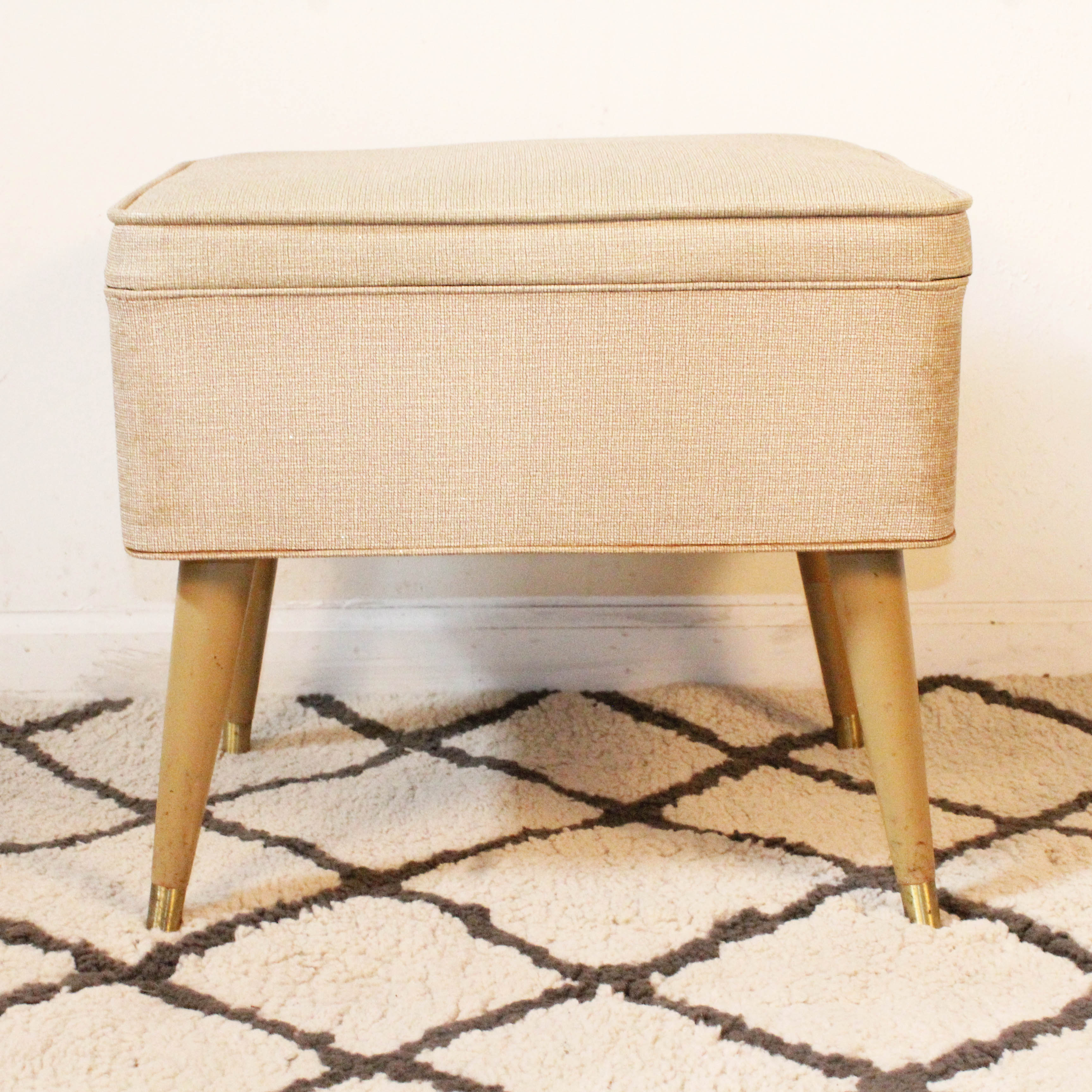 Mid-Century Babcock Phillips Storage Ottoman