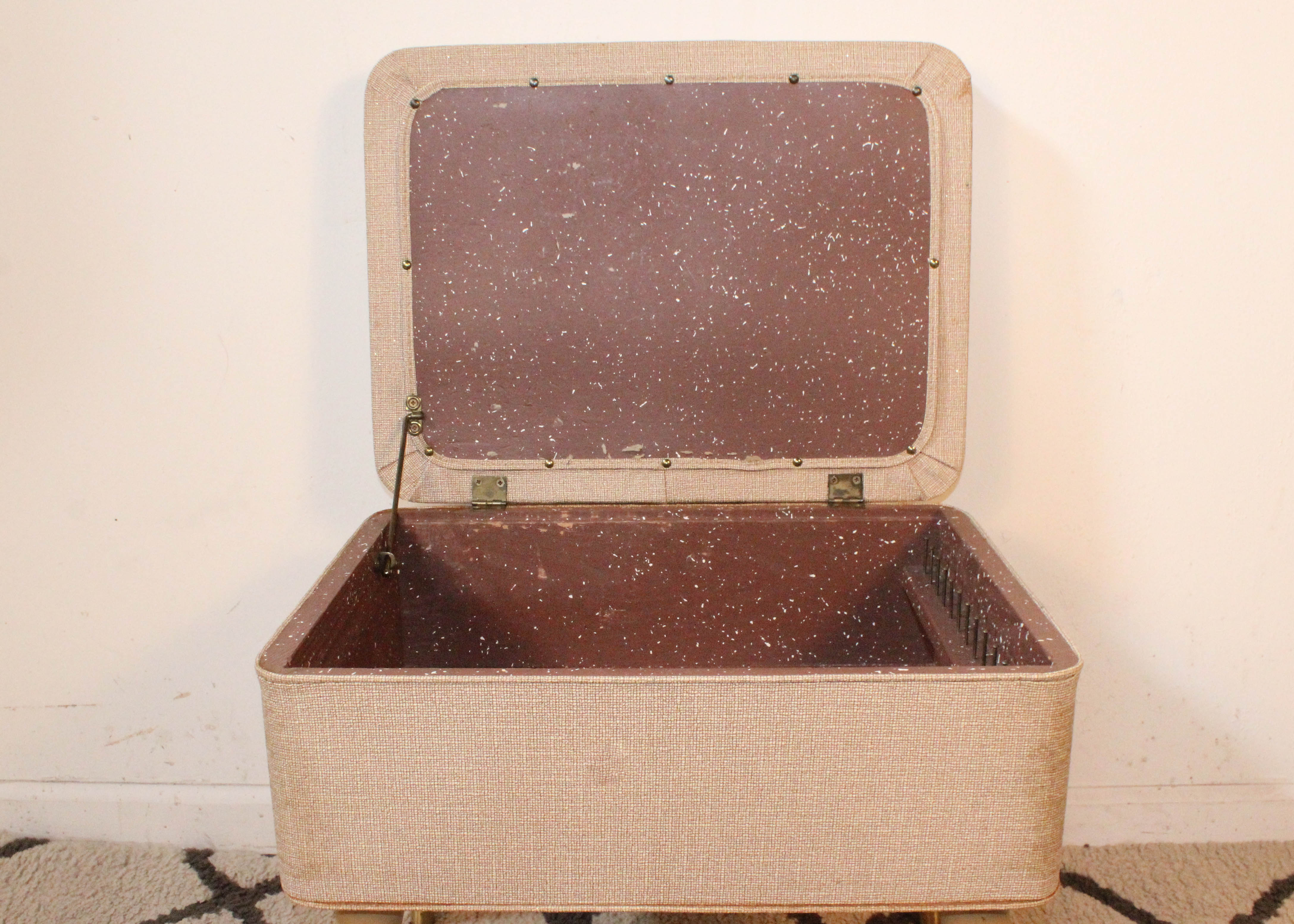 Mid-Century Babcock Phillips Storage Ottoman