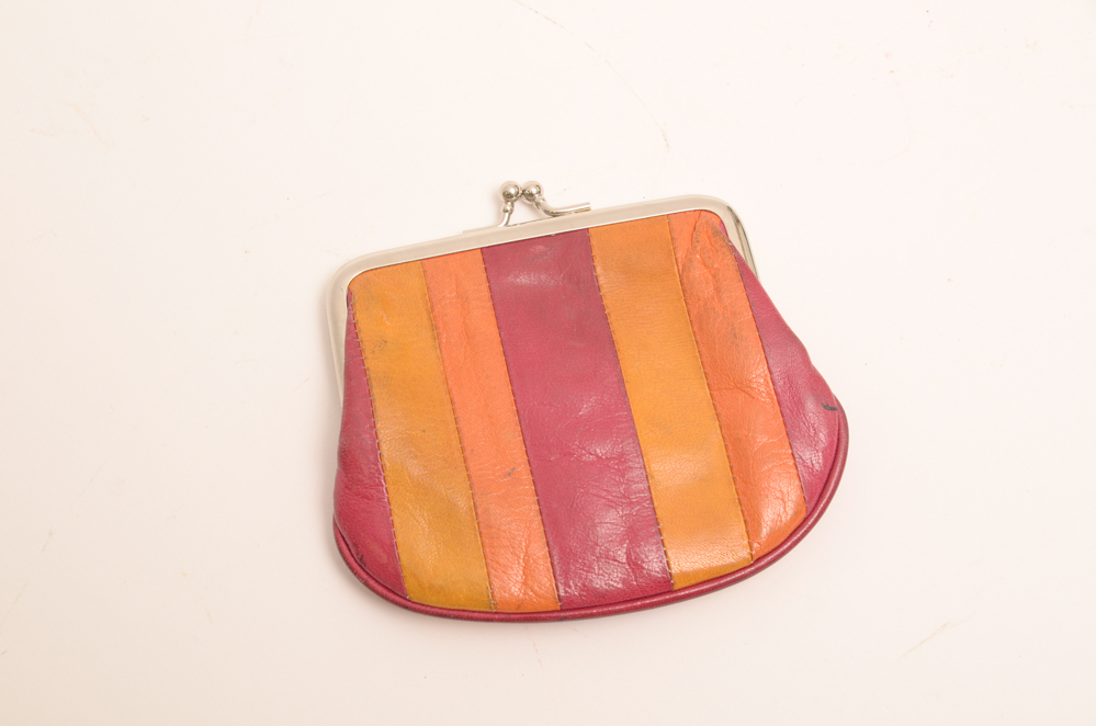 Leather Tusk Wallet and Change Purse