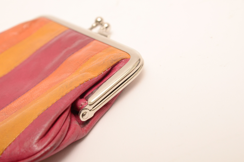 Leather Tusk Wallet and Change Purse