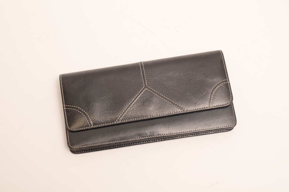 Leather Tusk Wallet and Change Purse