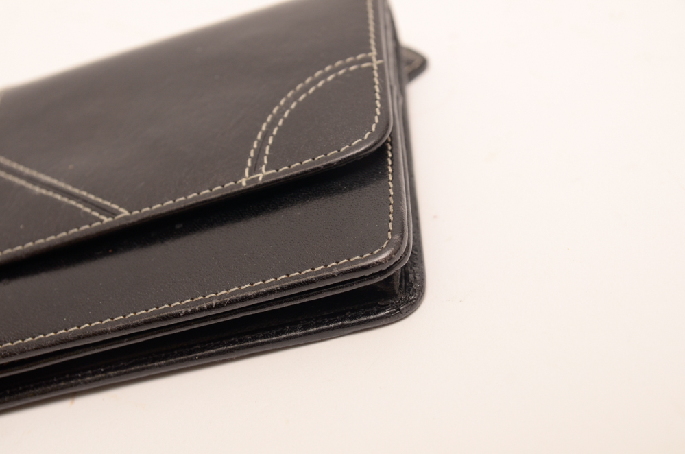 Leather Tusk Wallet and Change Purse